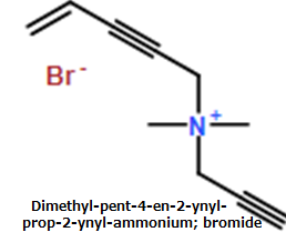 CAS#Dimethyl-pent-4-en-2-ynyl-prop-2-ynyl-ammonium; bromide